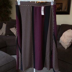 NWT Ann Taylor skirt sz 6  flower print